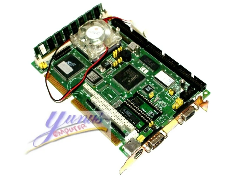 Advantech PCA-6145B/45L REV:C2 ISA PC104 Motherboard - Industrial Embedded Computing Solution