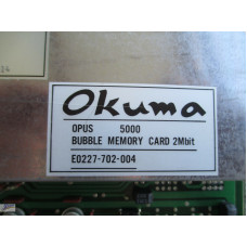 Okuma E0227-702-004 OPUS 5000 Bubble Memory Card