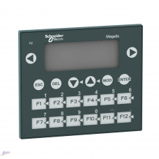Schneider XBTR411 Compact Panel with Keypad, Matrix Screen - 122 x 32 Pixels, G-O-R, 24V DC