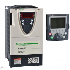 Schneider ATV61H075M3 Variable Speed Drive – 0.75kW 1HP – 200-240V – IP20 – Reinforced