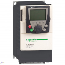 Schneider ATV71H037M3 Variable Speed Drive - 0.37 kW (0.5 HP) - 240V - EMC Filter - Graphic Terminal