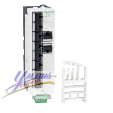 Schneider LU9GC3 Modbus Splitter Block - 10 RJ45 Ports & 1 Screw Terminal