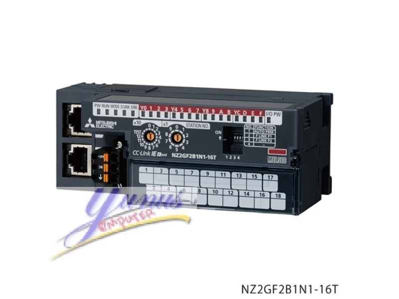 Mitsubishi NZ2GF2B1N1-16T PLC CC-Link IE Field I/O Module - Industrial Automation Solution