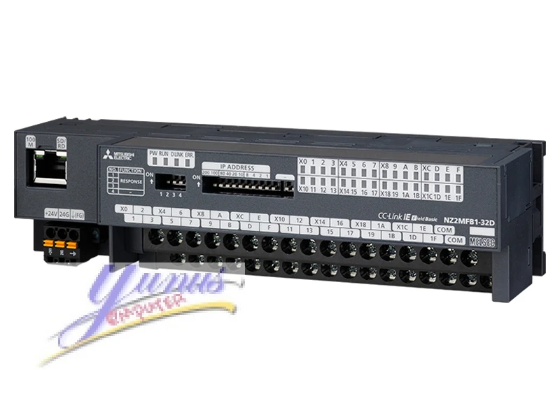 Mitsubishi NZ2MFB1-32D PLC CC-Link IE Field Basic - Advanced Industrial Automation Controller