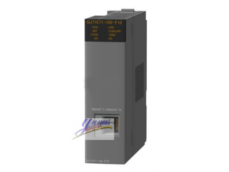 Mitsubishi QJ71E71-100-F10 PLC Q Series Ethernet Module | High 
