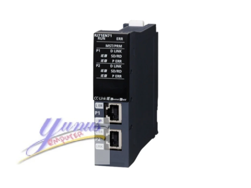 Mitsubishi RJ71EN71(C) PLC iQ-R Series - Multinet Ethernet/CC-Link IE Module with Coating