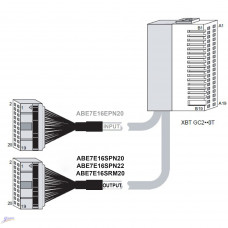 Schneider ABE7E16SPN20 Connection Sub-Base ABE7 - 16 Outputs for Twido Extension