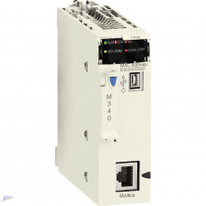 Schneider BMXP341000H Processor Module M340 – 512 Discrete + 128 Analog I/O, Modbus
