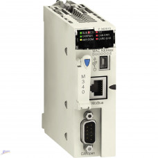 Schneider BMXP3420102 M340 Processor Module - Up to 1024 Discrete I/O, 256 Analog I/O