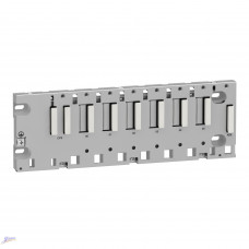 Schneider BMXXBP0600 M340 Rack – 6 Slots, Panel, Plate, or DIN Rail Mounting