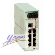 Schneider TCSESB083F23F0 ConneXium Ethernet TCP/IP Basic Managed Switch - 8 Copper Ports