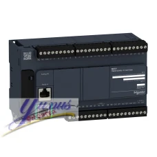 Schneider TM221CE40U M221-40IO Controller - NPN Transistor Outputs, Ethernet Connectivity