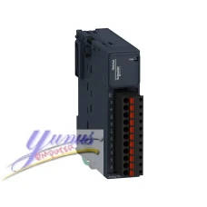 Schneider TM3AQ4G Module - TM3 Series 4 Analog Outputs with Spring Terminals