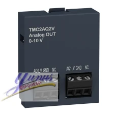 Schneider TMC2AQ2V Cartridge M221 - 2 Analog Voltage Outputs - I/O Extension Module