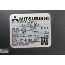 Mitsubishi HC-SFS103K Servo Motor 1kW