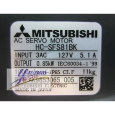 Mitsubishi HC-SFS81BK High-Performance Servo Motor