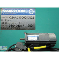 Sanyo Denki Q2AA04006DCS23 Servo Motor